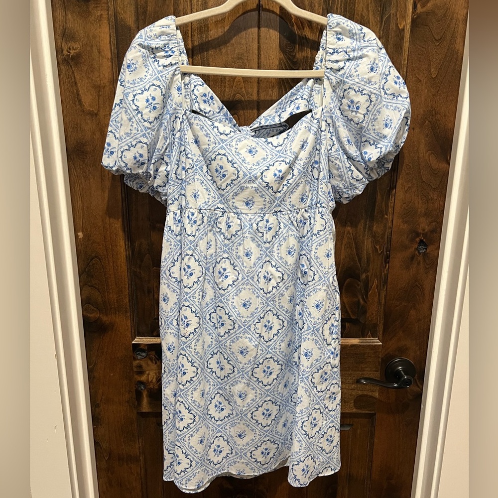 Antonio Melani Blue & White dress